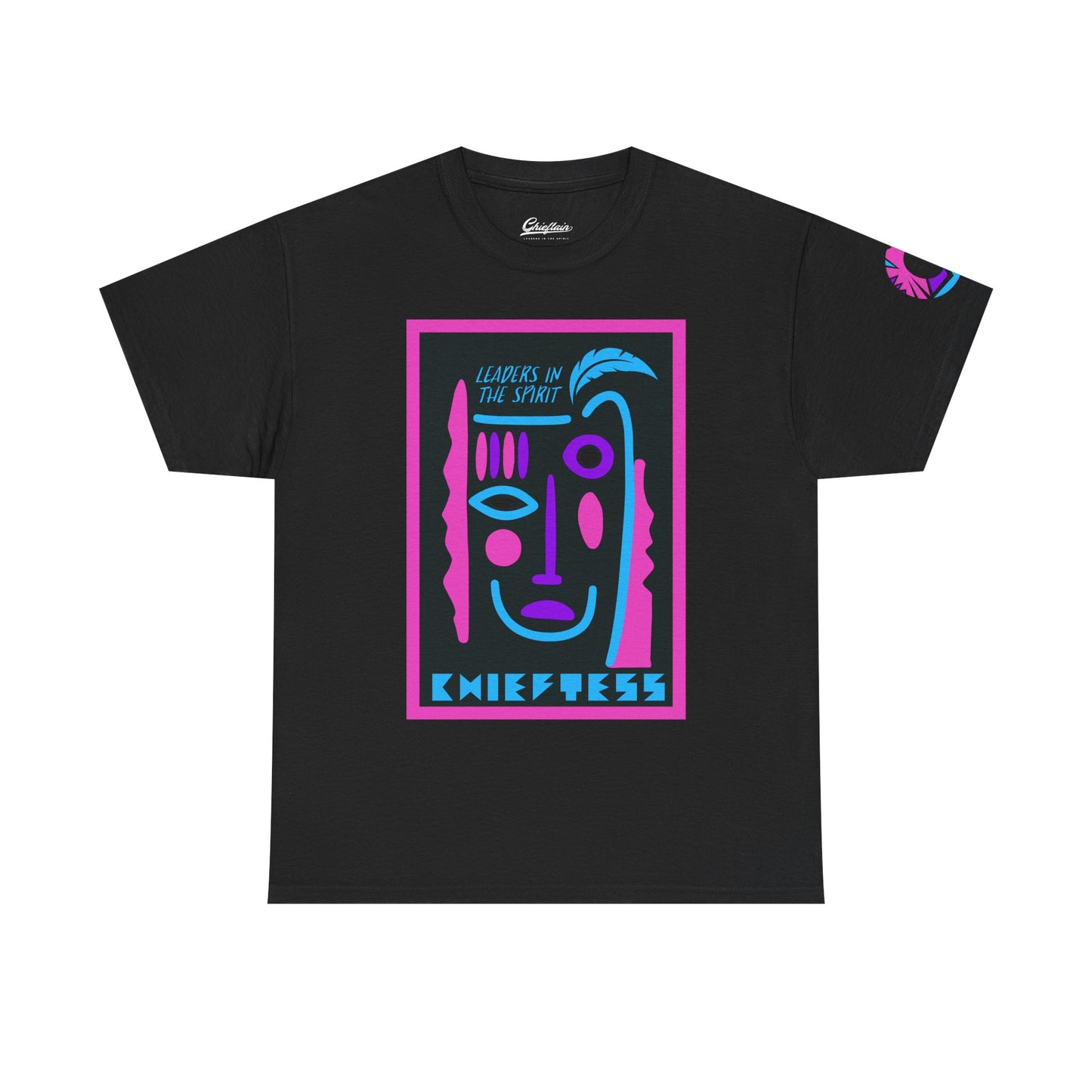 Chieftess Tribe Leader mask Tee
