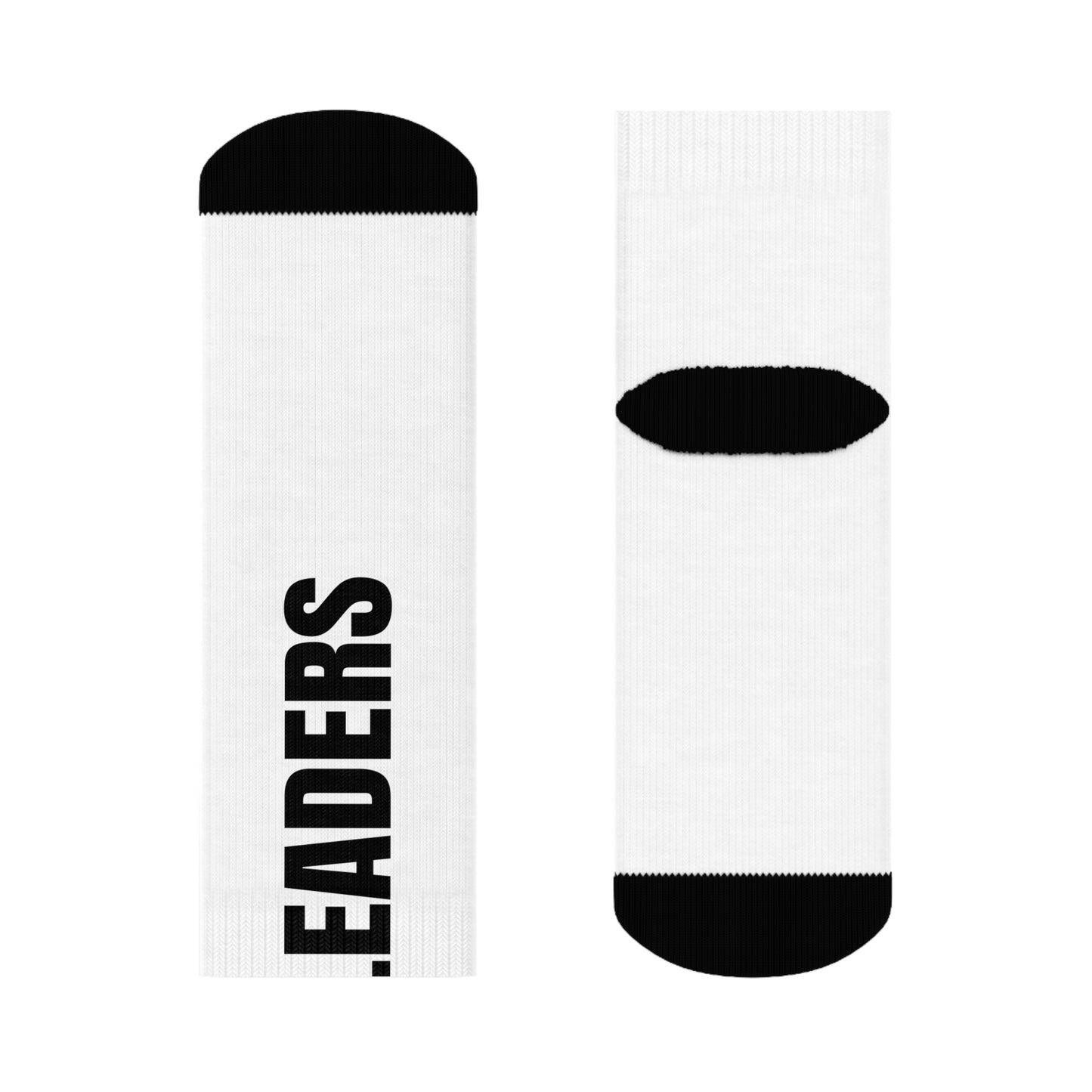 Leadership Crew Socks - Motivational Gift for Leaders, Casual Wear,