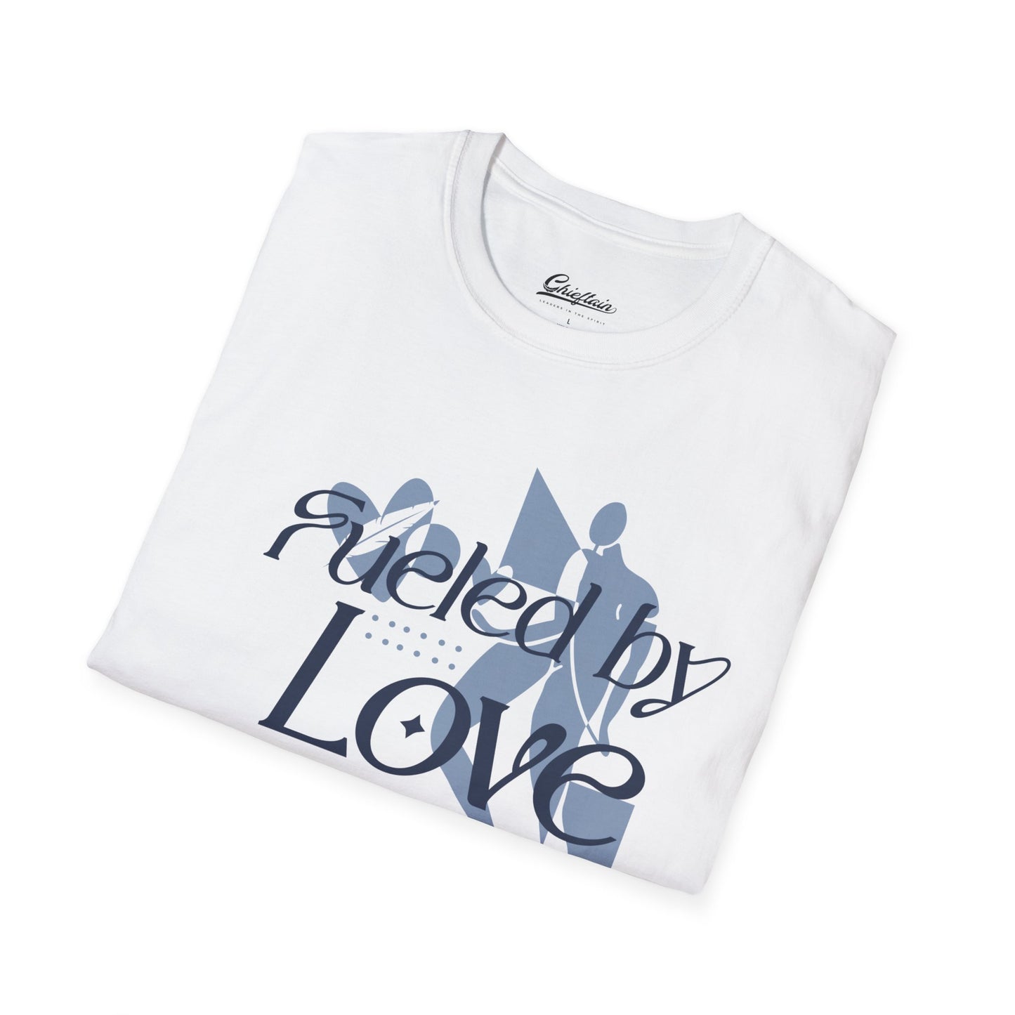Unisex Softstyle T-Shirt - 'Fueled by Love' Graphic Tee
