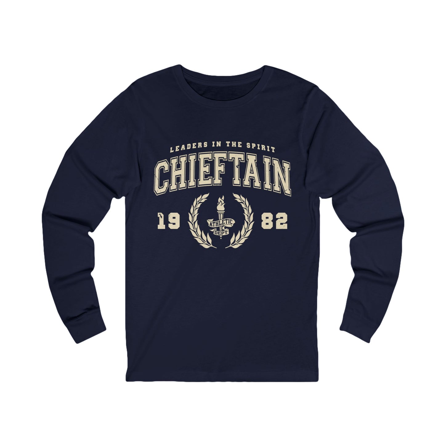 Chieftain Long Sleeve Athletic dept Tee