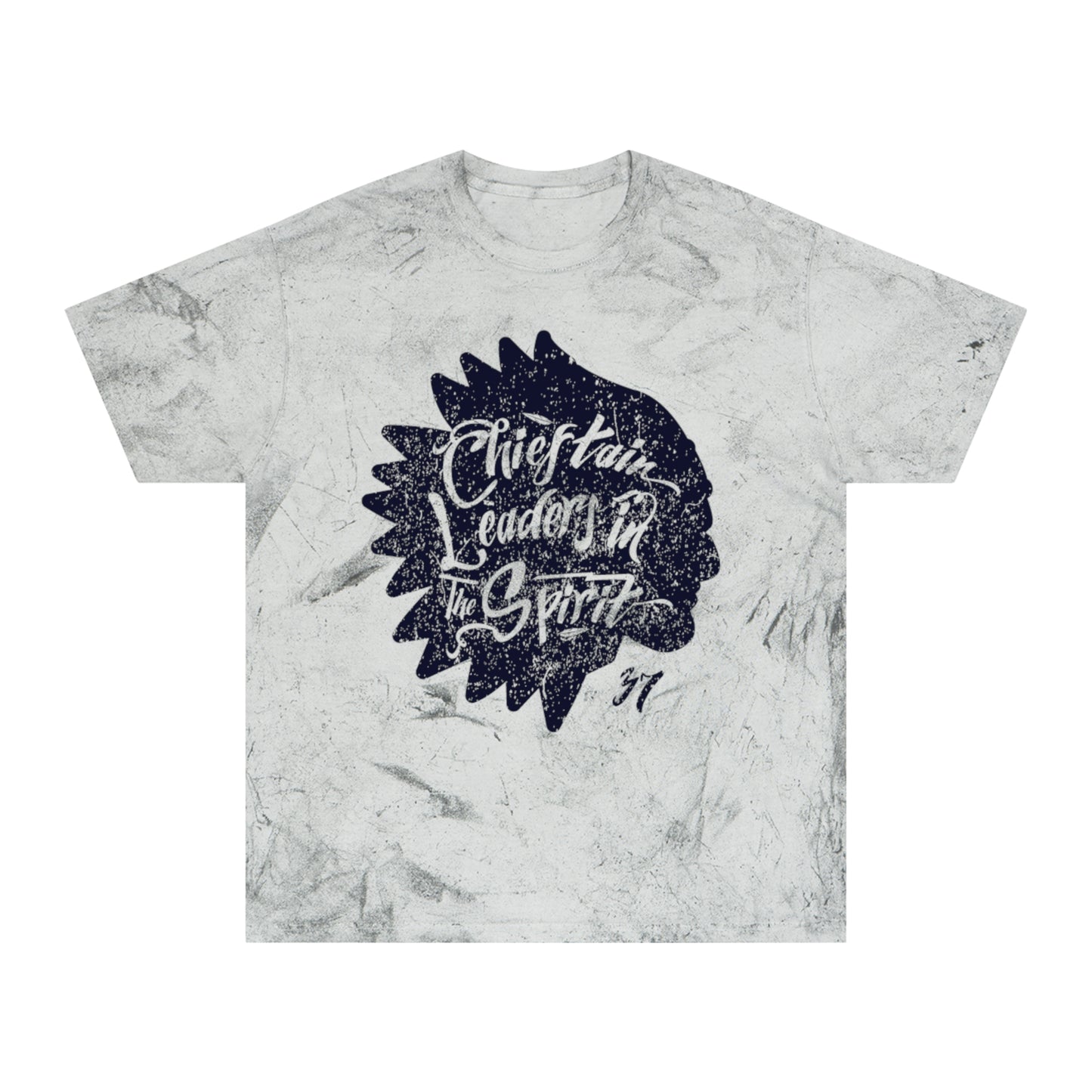 Unisex Color Blast T-Shirt - 'Chieftain Leaders in the Spirit' Inspirational Tee