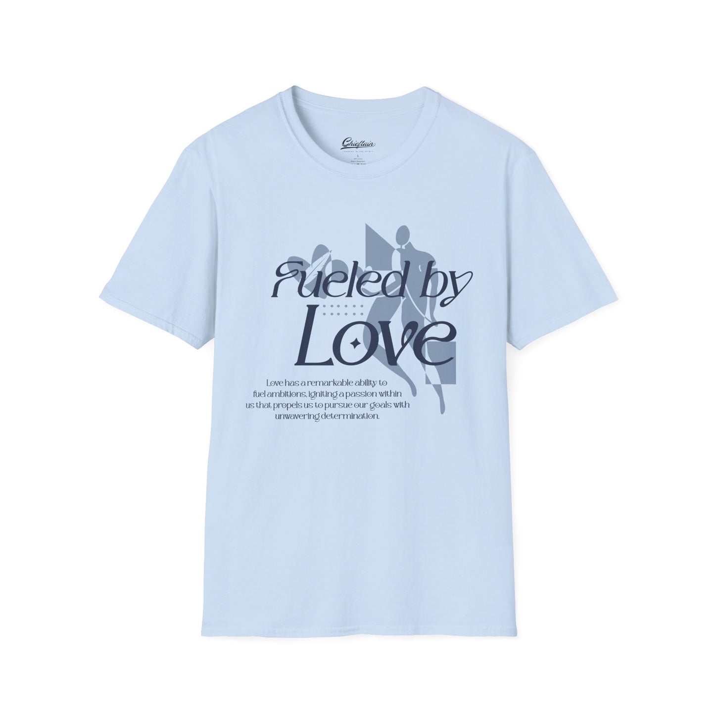 Unisex Softstyle T-Shirt - 'Fueled by Love' Graphic Tee