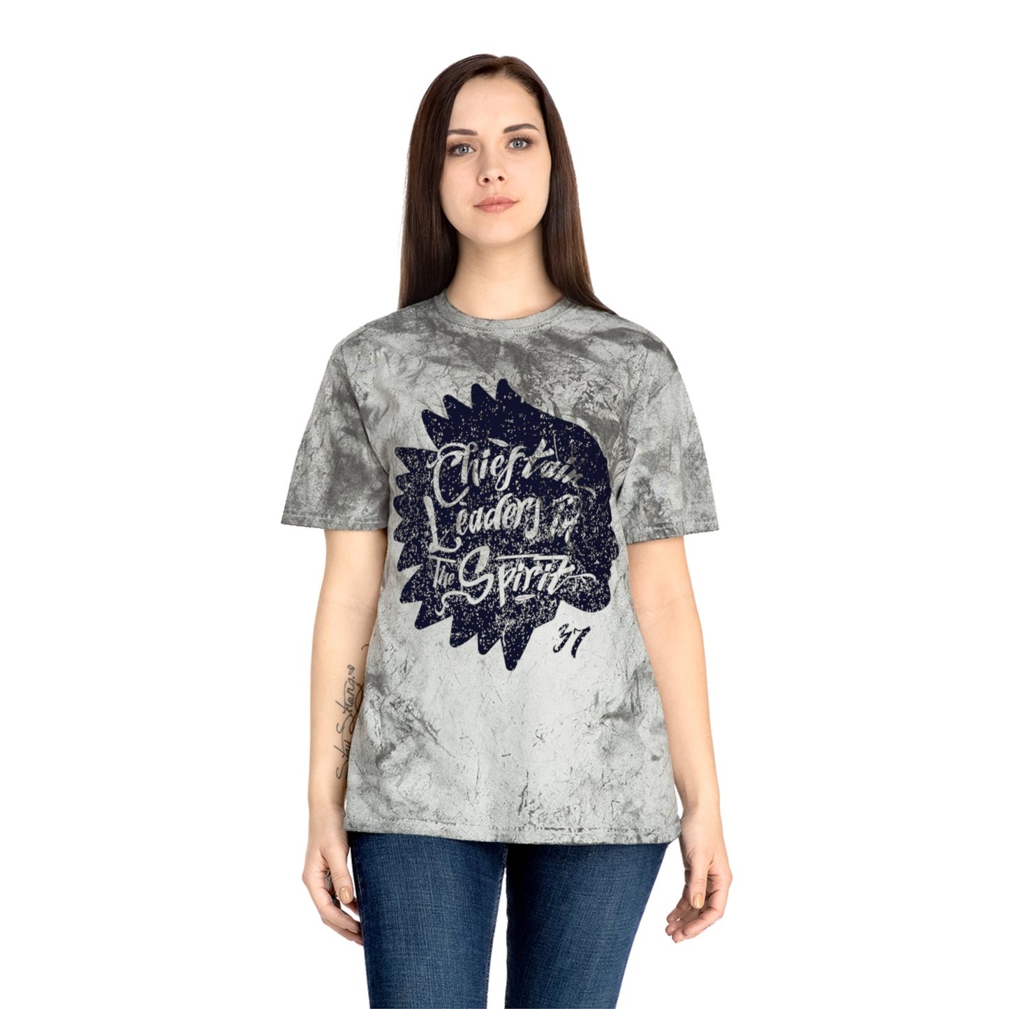 Unisex Color Blast T-Shirt - 'Chieftain Leaders in the Spirit' Inspirational Tee