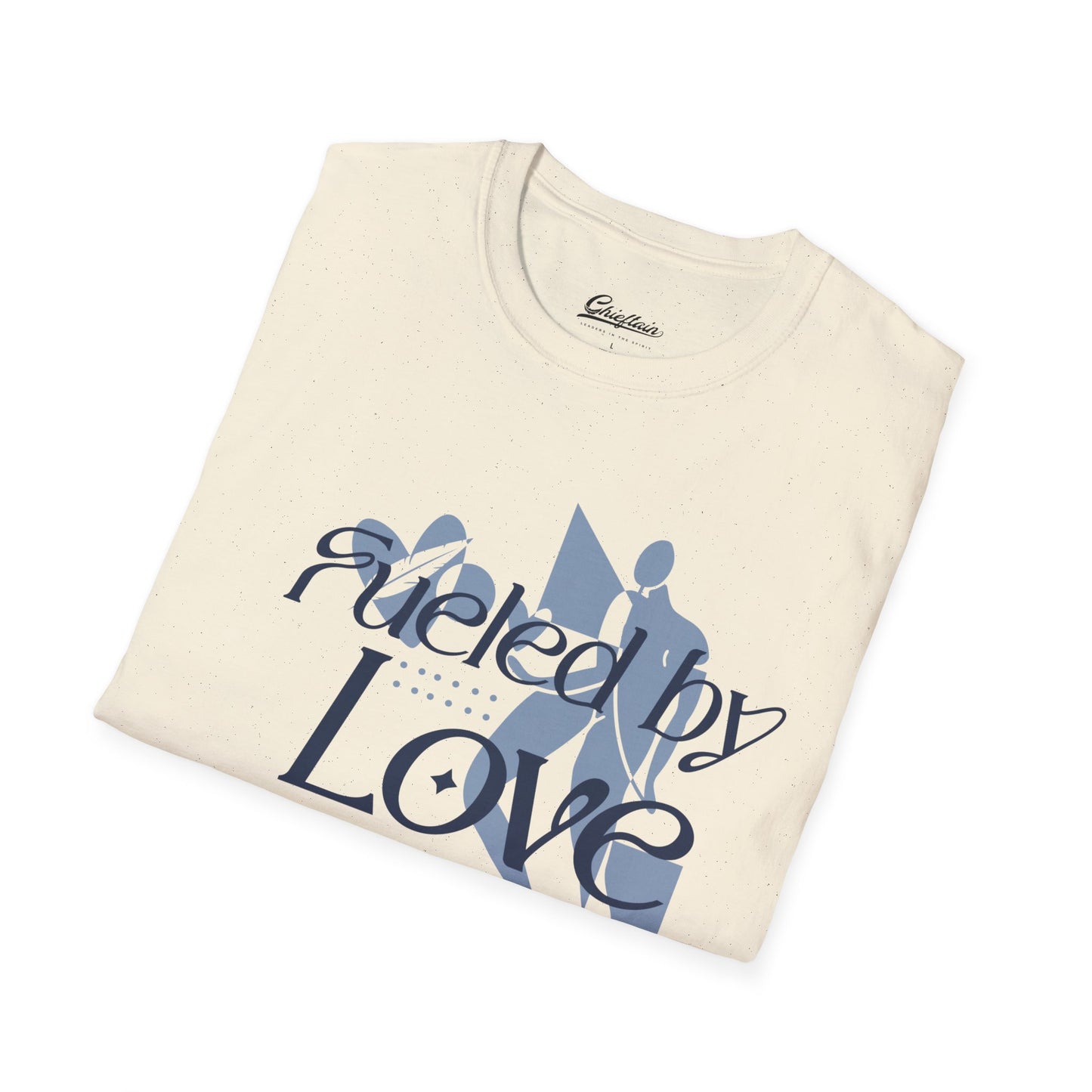 Unisex Softstyle T-Shirt - 'Fueled by Love' Graphic Tee