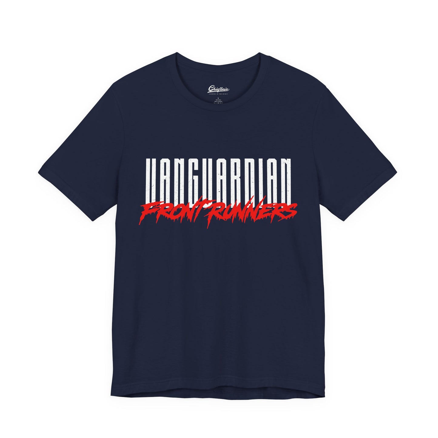Vanguardian Print Runners Tee | Unisex Graphic T-Shirt