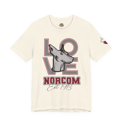LOVE Norcom Dog T‑Shirt — Established 1913 Dog Lover Tee