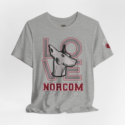 LOVE Norcom Dog T‑Shirt — Established 1913 Dog Lover Tee