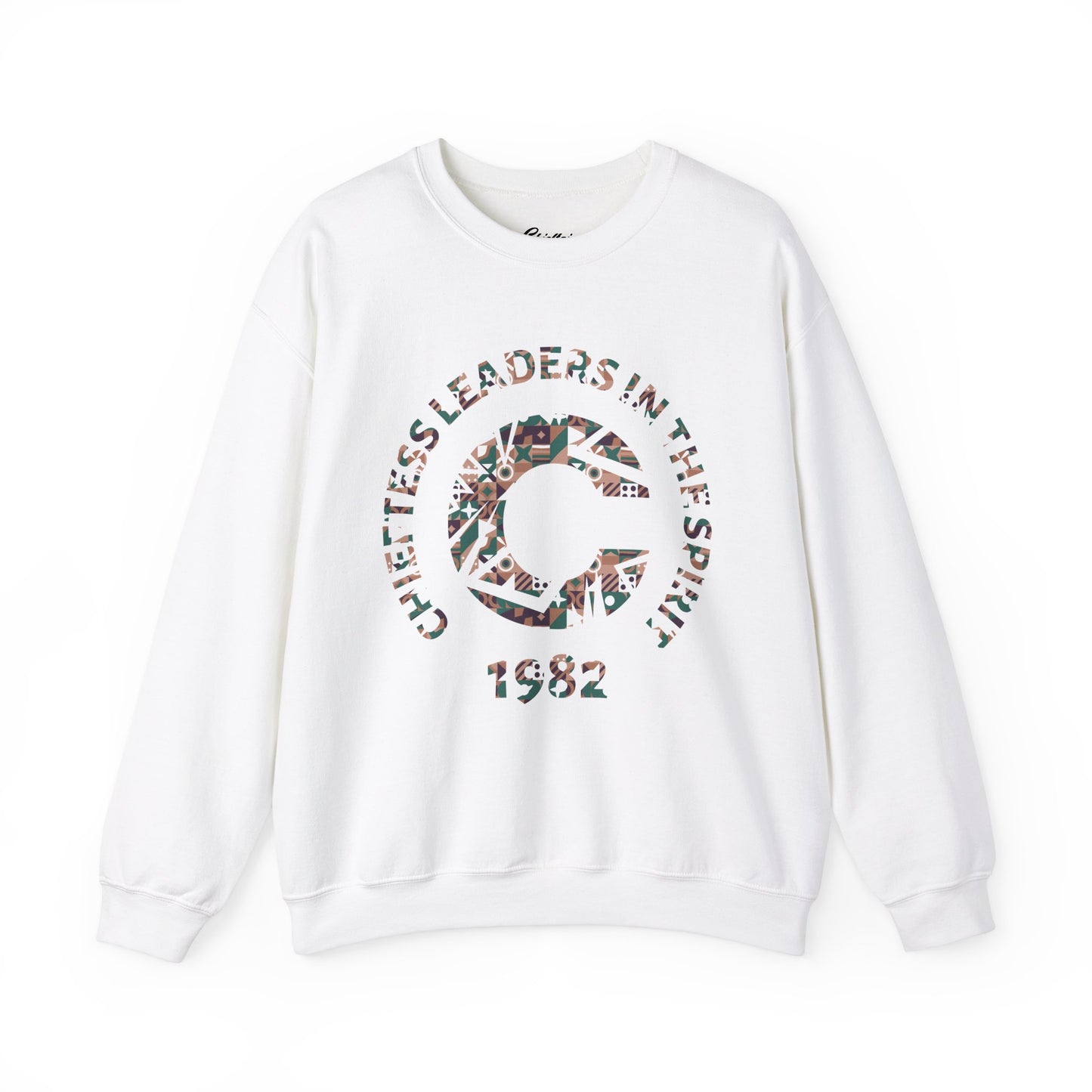 Chieftess pattern Heavy Blend™ Crewneck Sweatshirt