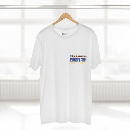 Chieftain Sailing Tee — Captain of the Ship Nautical Graphic T‑Shirt