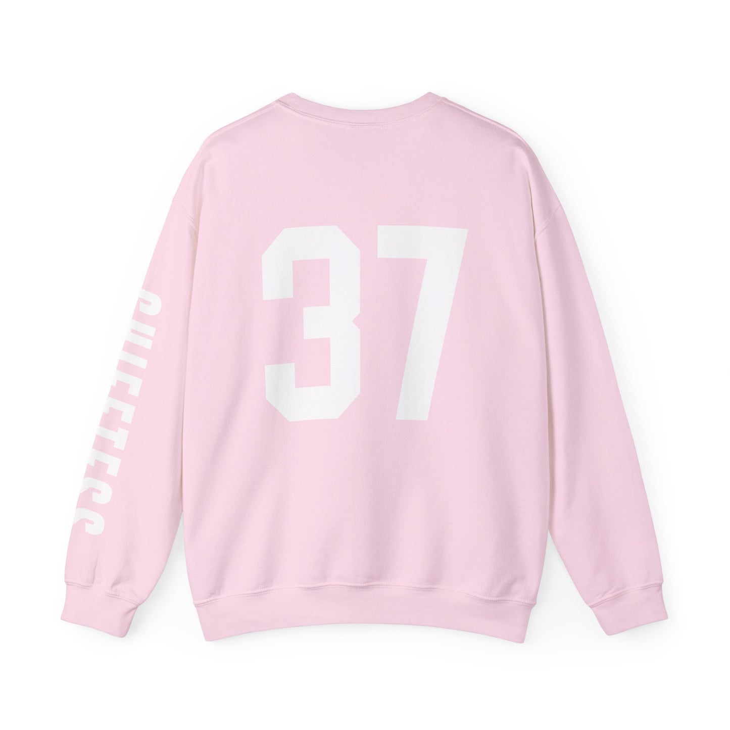 Chieftess Crewneck Sweatshirt — Bold Red Collegiate Graphic