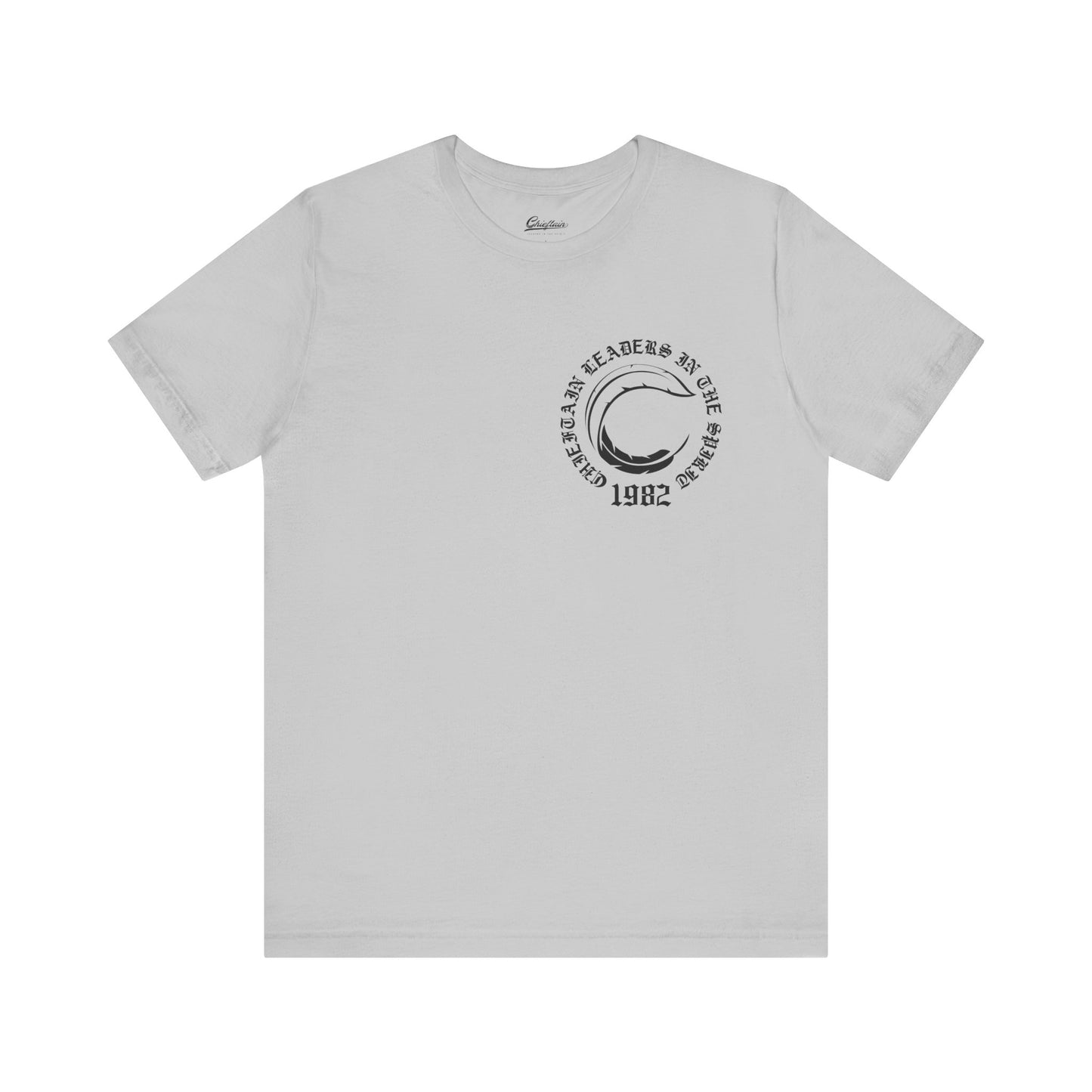 Mid Evil Chieftain pocket logo Tee