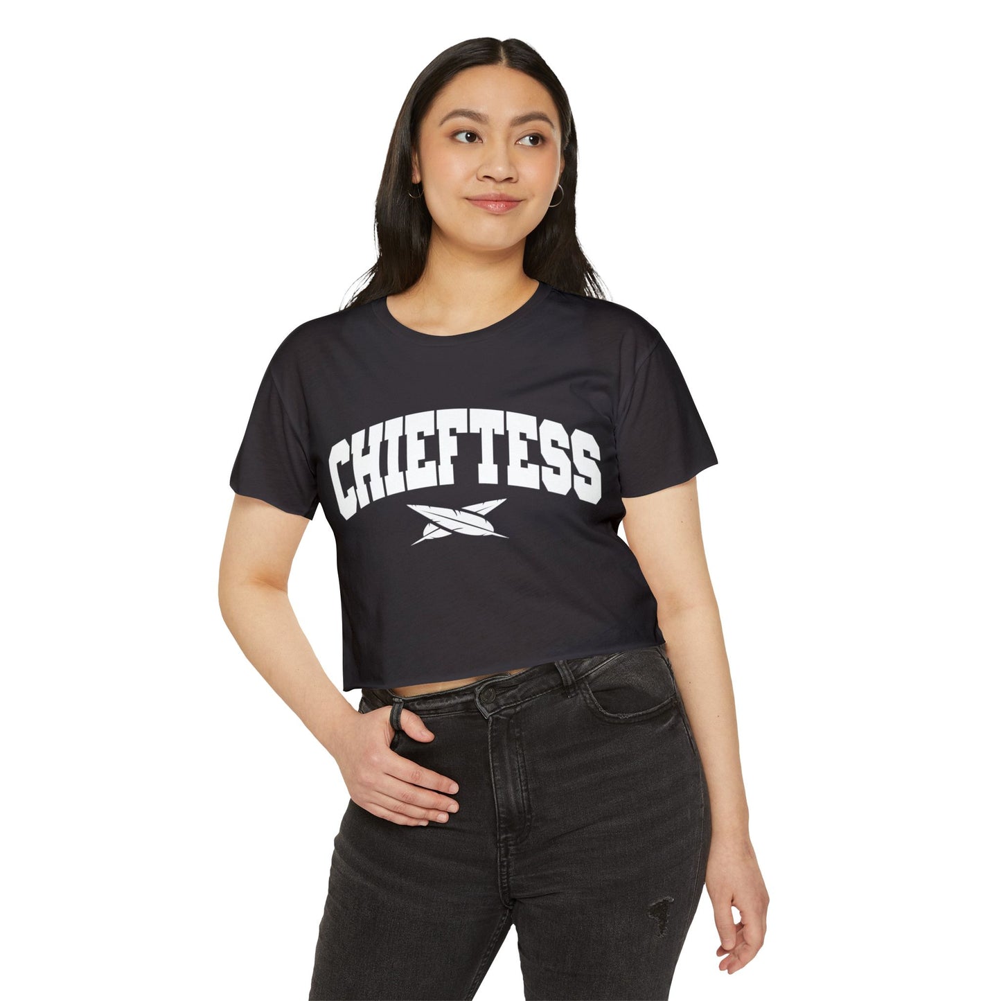 Crop Top “Chieftess 37” — Athletic Festival Crop for Women