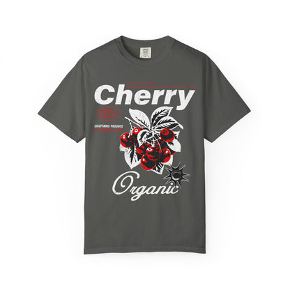 Cherry Organic Graphic T-Shirt