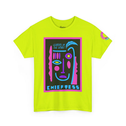 Chiefess Leaders in the Spirit Tribe Leader mask Tee