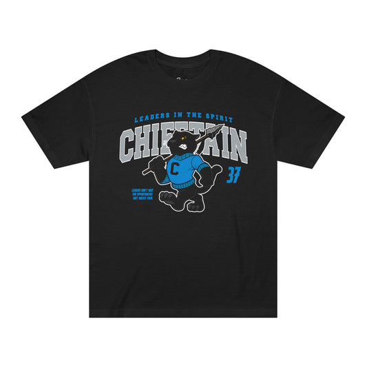 Chieftain Mascot Tee — Vintage Collegiate School Spirit Shirt