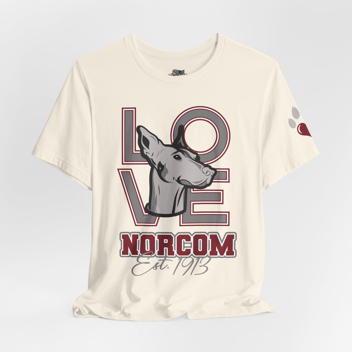 LOVE Norcom Dog T‑Shirt — Established 1913 Dog Lover Tee