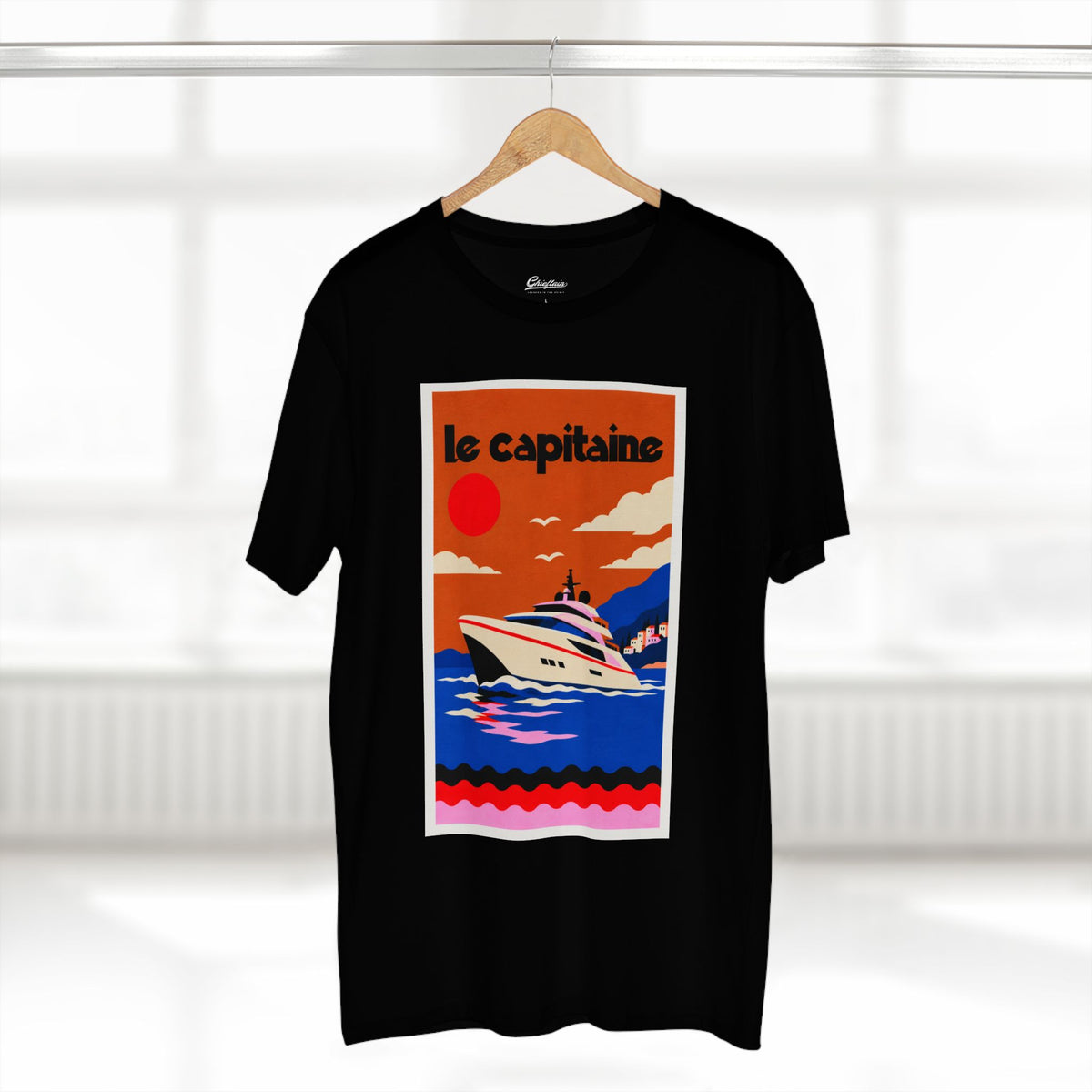 Le Capitaine Yacht Sunset Graphic T-Shirt