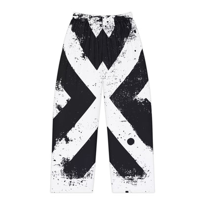 Black & White Pattern Lounge Pants — Women's Printed Sleepwear