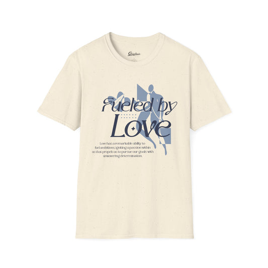 Unisex Softstyle T-Shirt - 'Fueled by Love' Graphic Tee