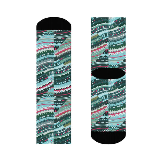 Crew  Abstract Leader Sock