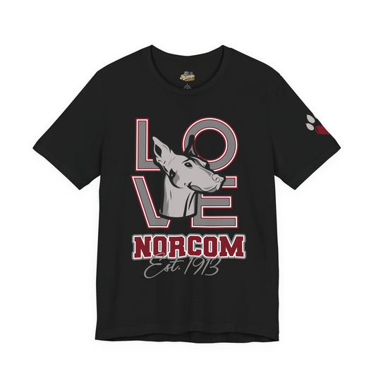LOVE Norcom Dog T‑Shirt — Established 1913 Dog Lover Tee