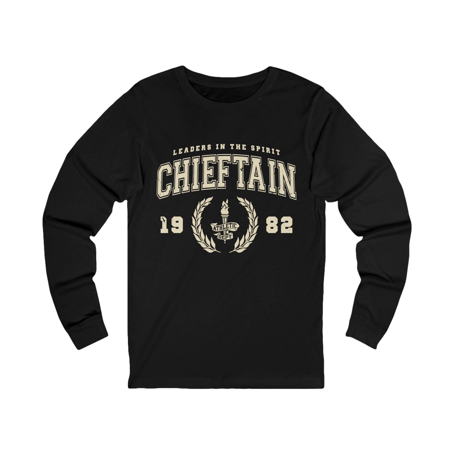 Chieftain Long Sleeve Athletic dept Tee