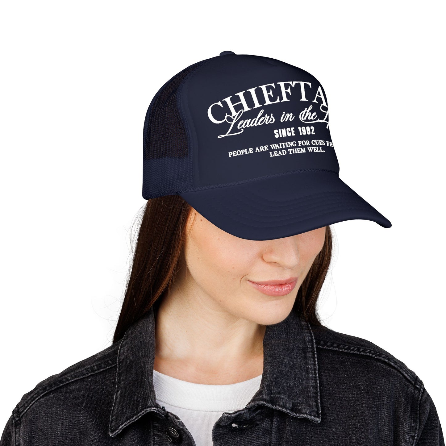 Chieftain Trucker Hat – "Lead Them Well