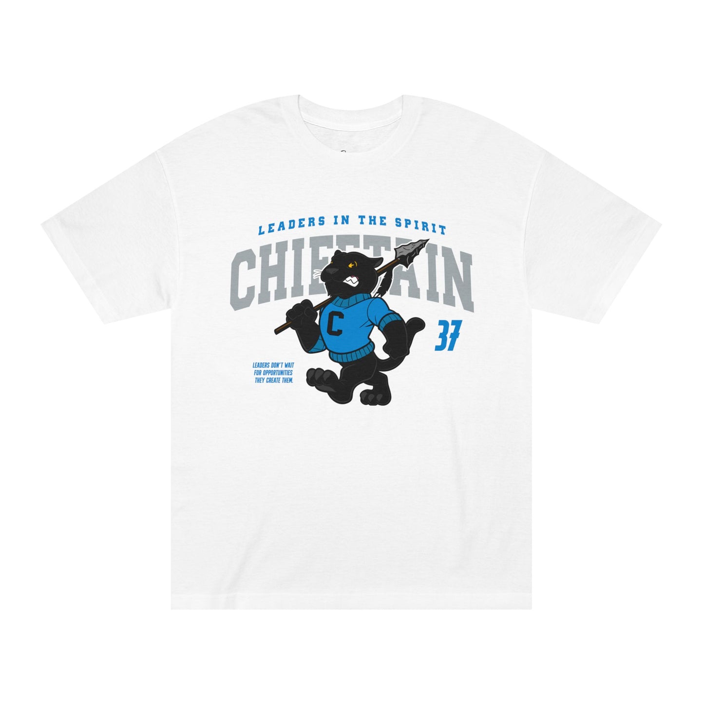 Chieftain Mascot Tee — Vintage Collegiate School Spirit Shirt