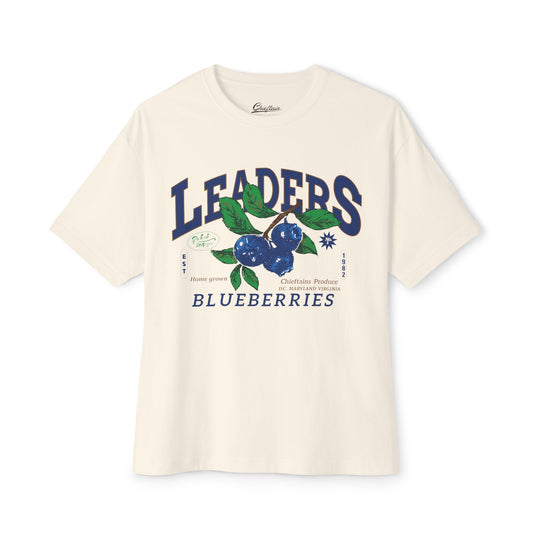 Leaders Blueberries Tee — pick of the crops collection