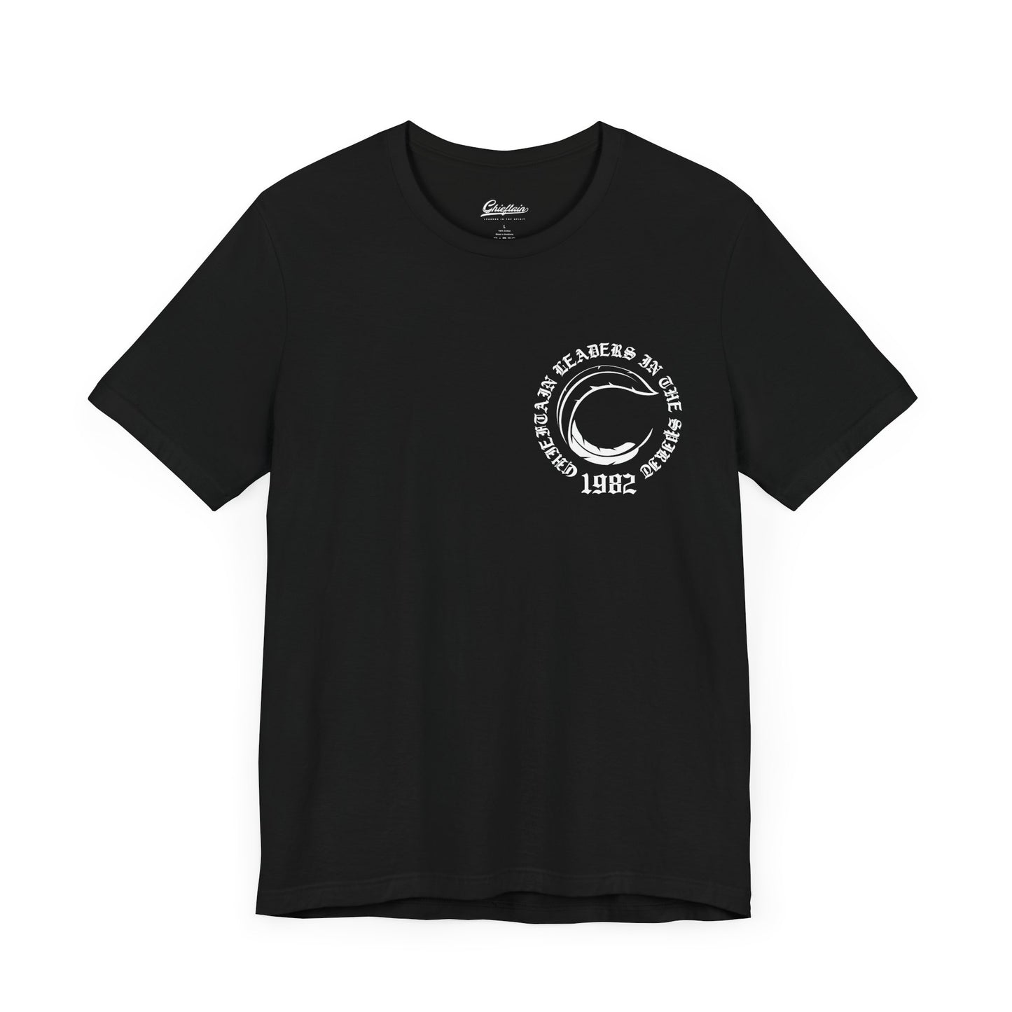 Mid Evil Chieftain pocket logo Tee