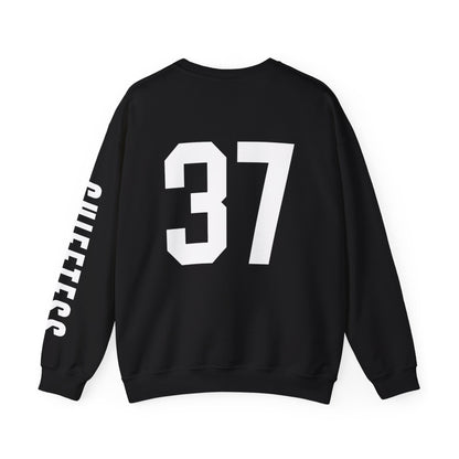 Chieftess Crewneck Sweatshirt — Bold Red Collegiate Graphic