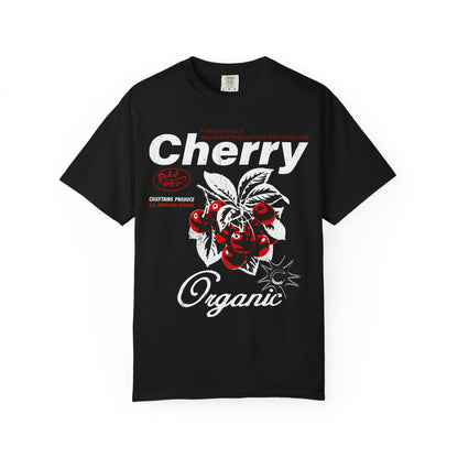 Cherry Organic Graphic T-Shirt