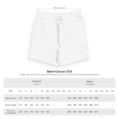 Cross Feathers  Logo Sweatshorts — Black Sponge Fleece