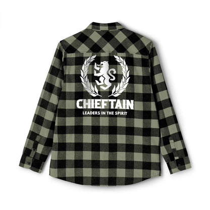 Chieftain Unisex Flannel Shirt - Leaders in the Spirit - Cozy Layer for Fall and Winter