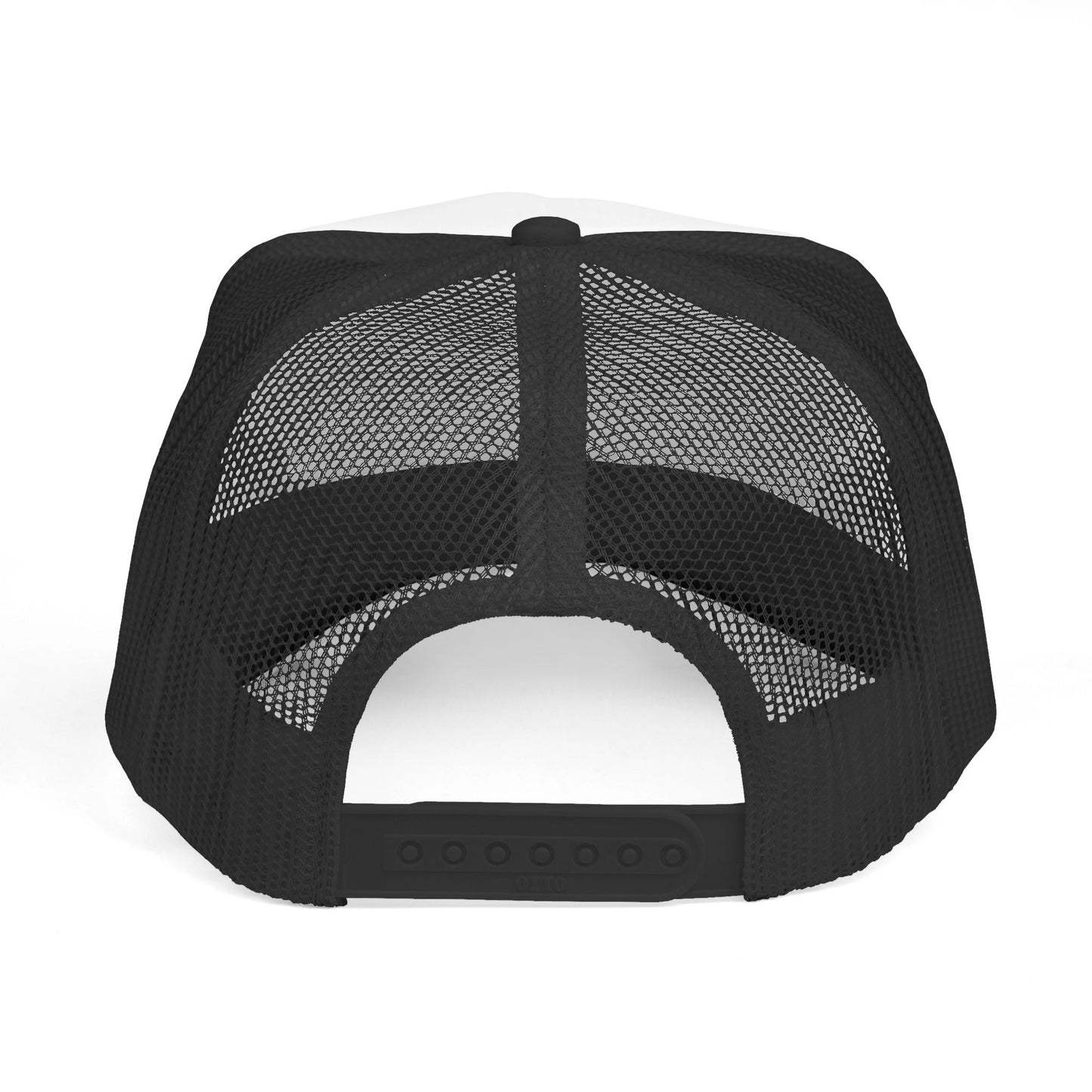 Follow The Leaders Trucker Hat Black and White