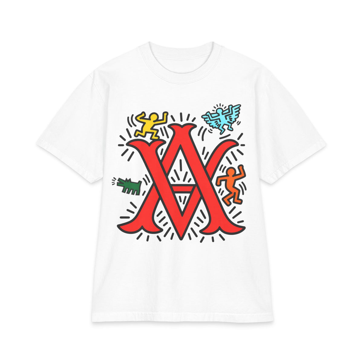 Abstract Vision T-Shirt — Retro Pop Art Graphic Tee