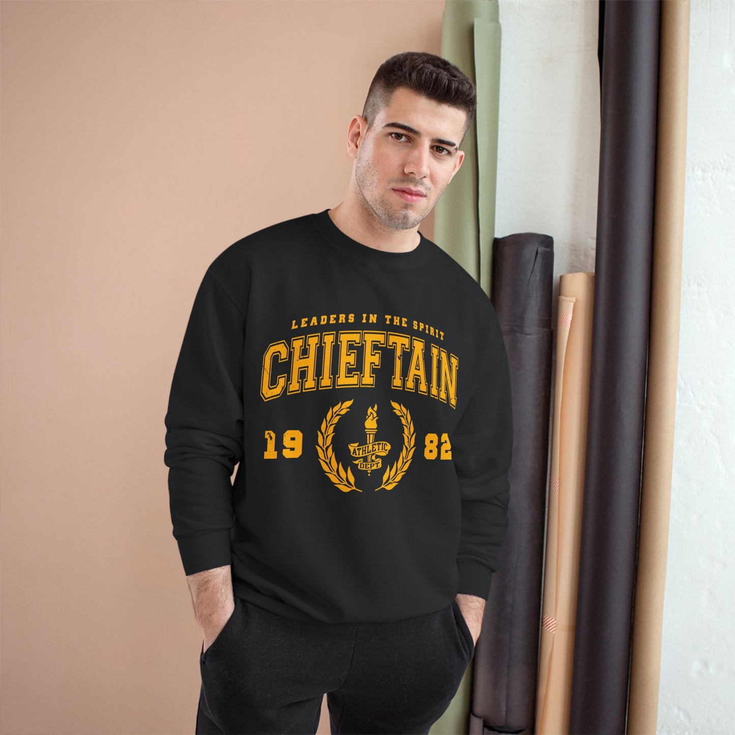 Vintage Chieftain Champion Sweatshirt - Retro Style