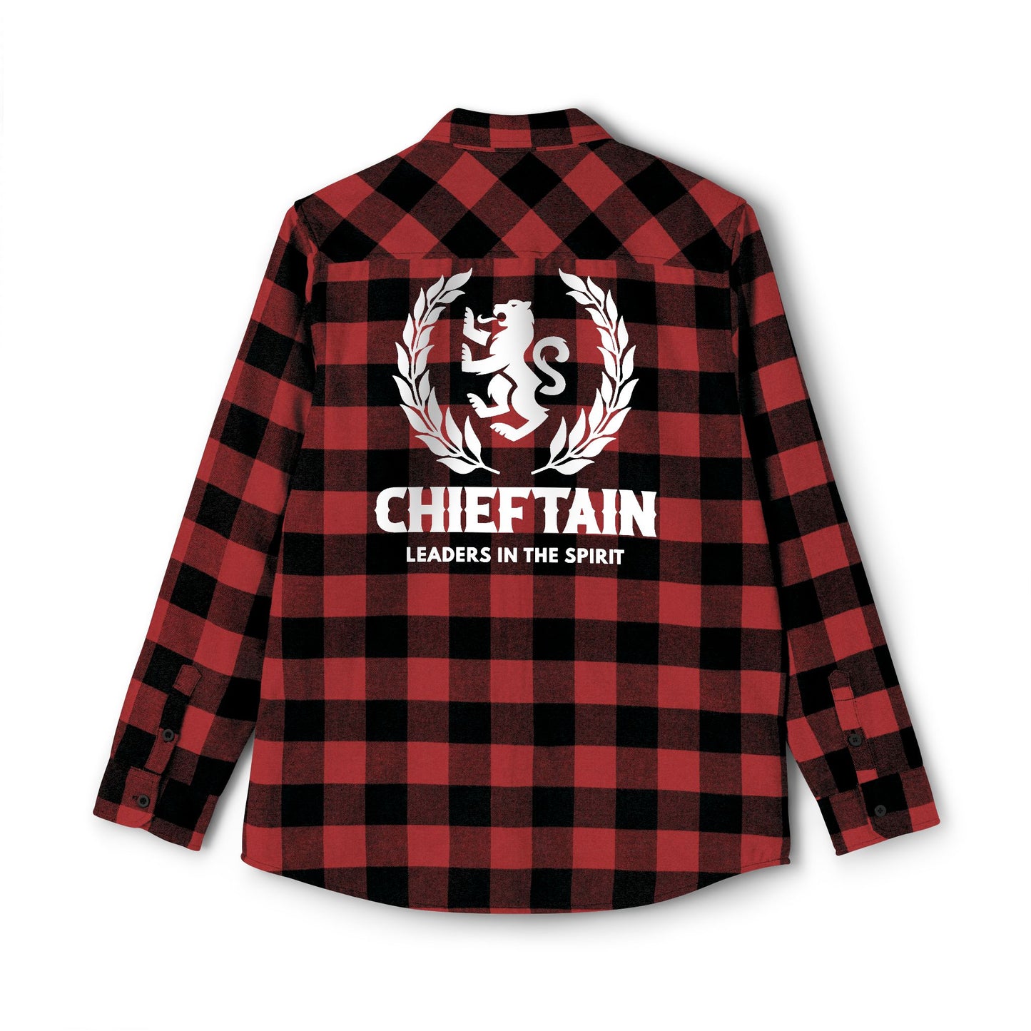 Chieftain Unisex Flannel Shirt - Leaders in the Spirit - Cozy Layer for Fall and Winter