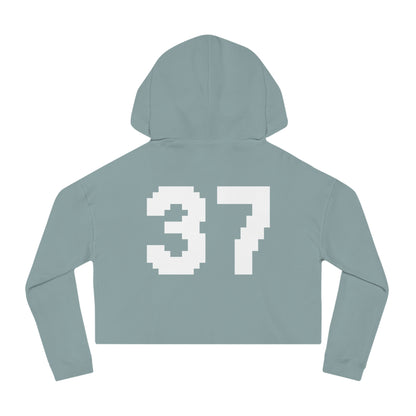 Women's Casual Cross feathers leaders Cropped Hoodie