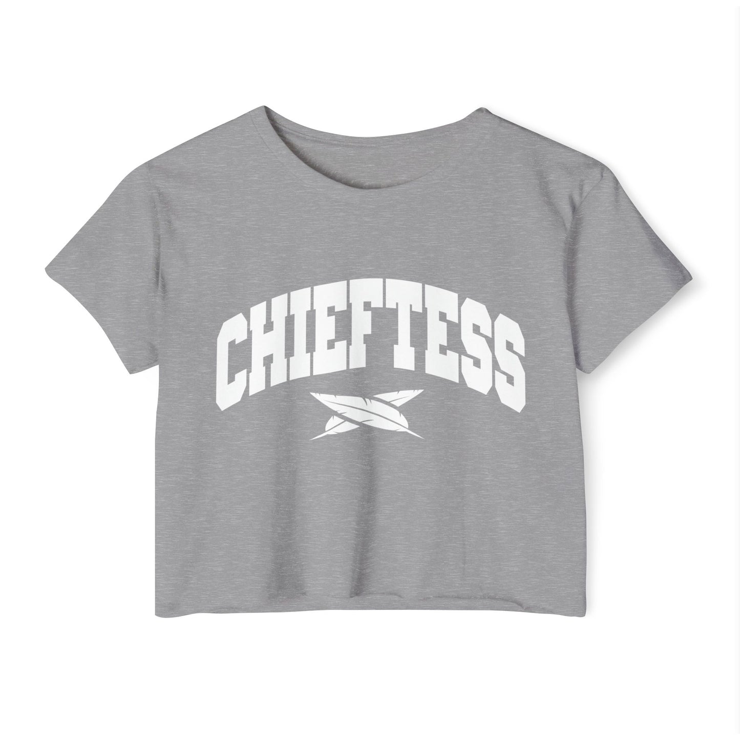 Crop Top “Chieftess 37” — Athletic Festival Crop for Women