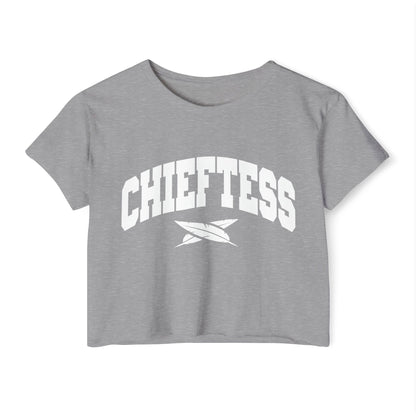 Crop Top “Chieftess 37” — Athletic Festival Crop for Women