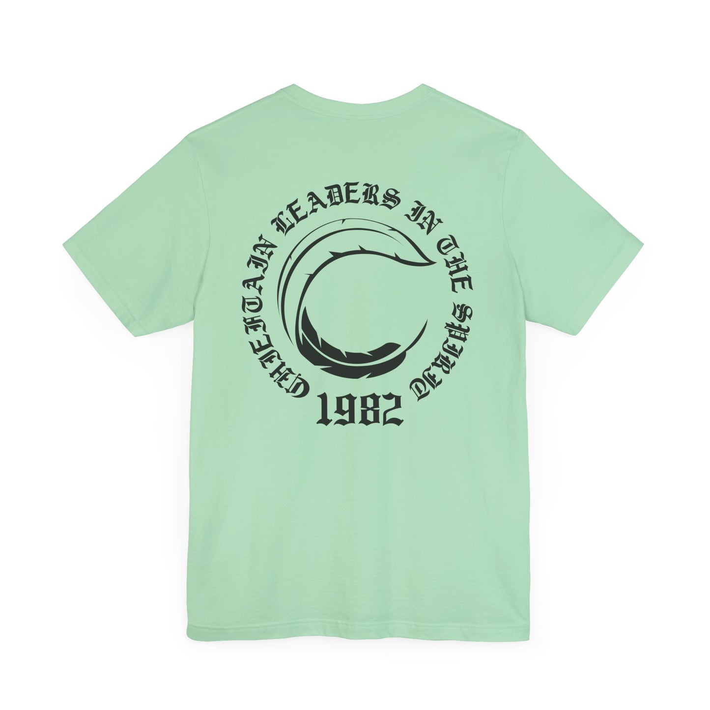 Mid Evil Chieftain pocket logo Tee