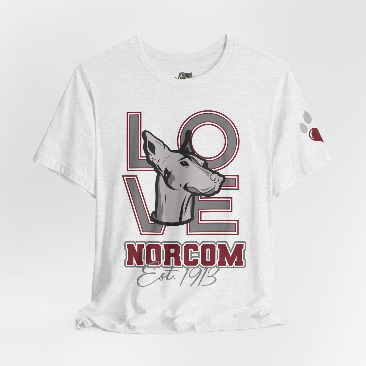 LOVE Norcom Dog T‑Shirt — Established 1913 Dog Lover Tee