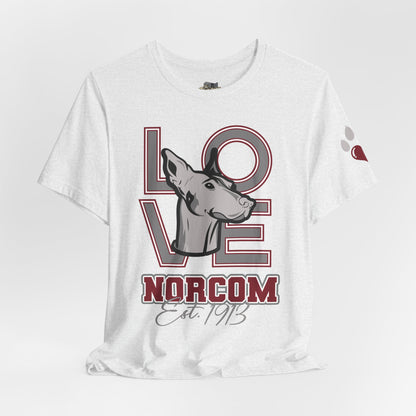 LOVE Norcom Dog T‑Shirt — Established 1913 Dog Lover Tee