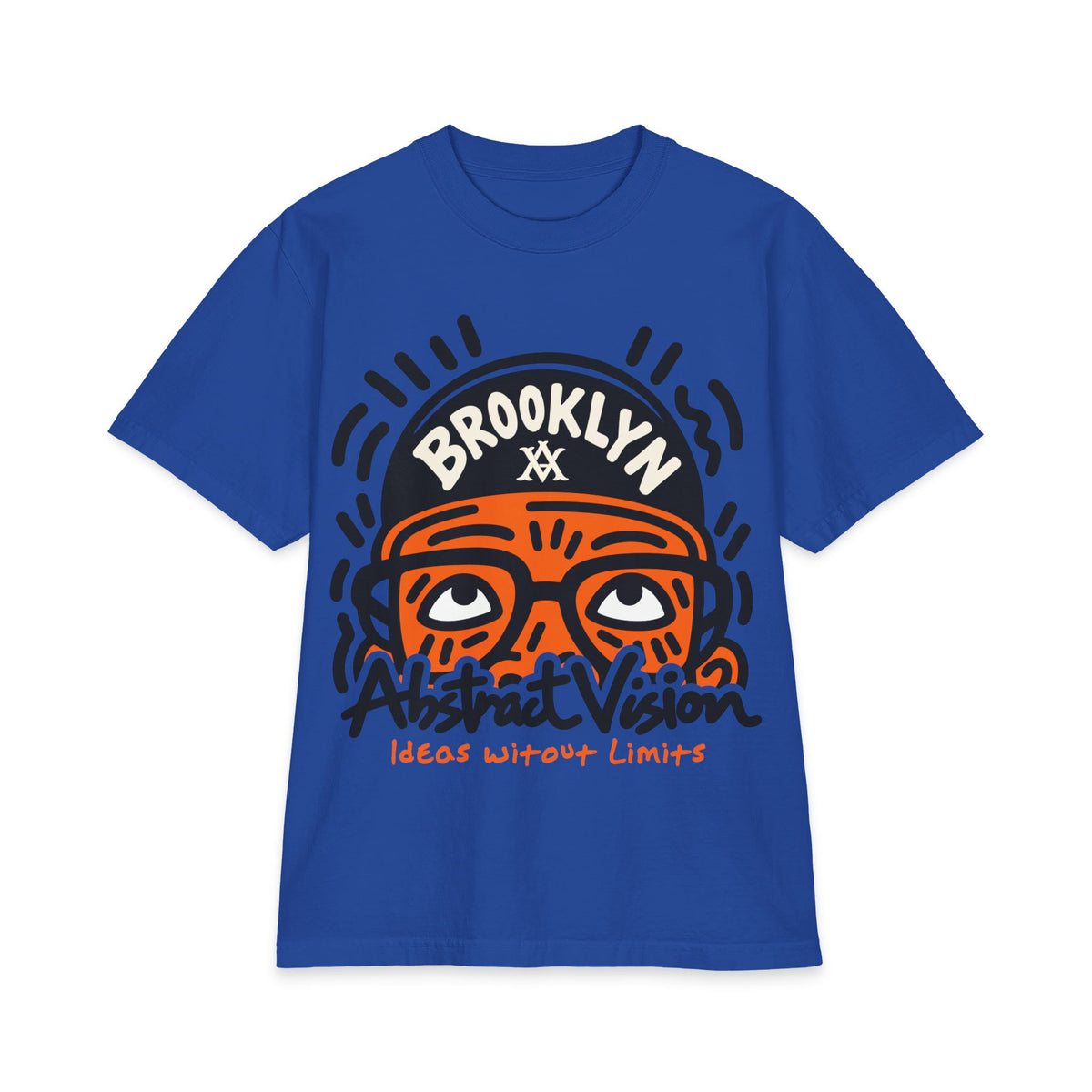 Spike Brooklyn Abstract Vision Graphic T-Shirt