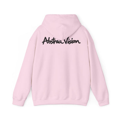 Abstract Vision Monogram Graphic Hoodie