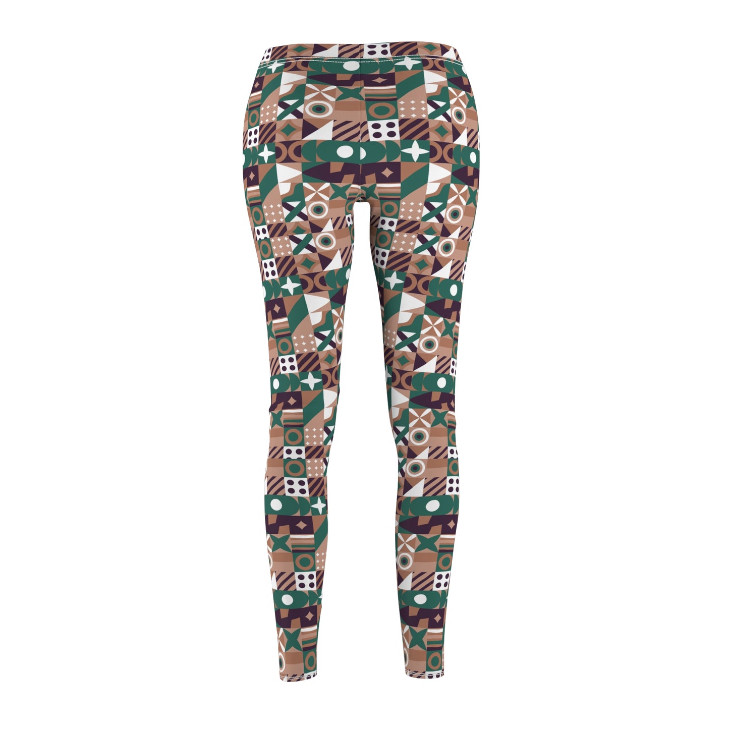 Chieftess Cut & Sew Casual Leggings (AOP)