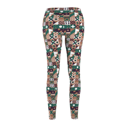 Chieftess Cut & Sew Casual Leggings (AOP)