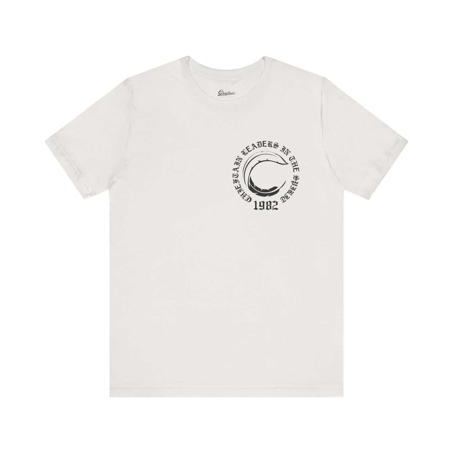 Mid Evil Chieftain pocket logo Tee