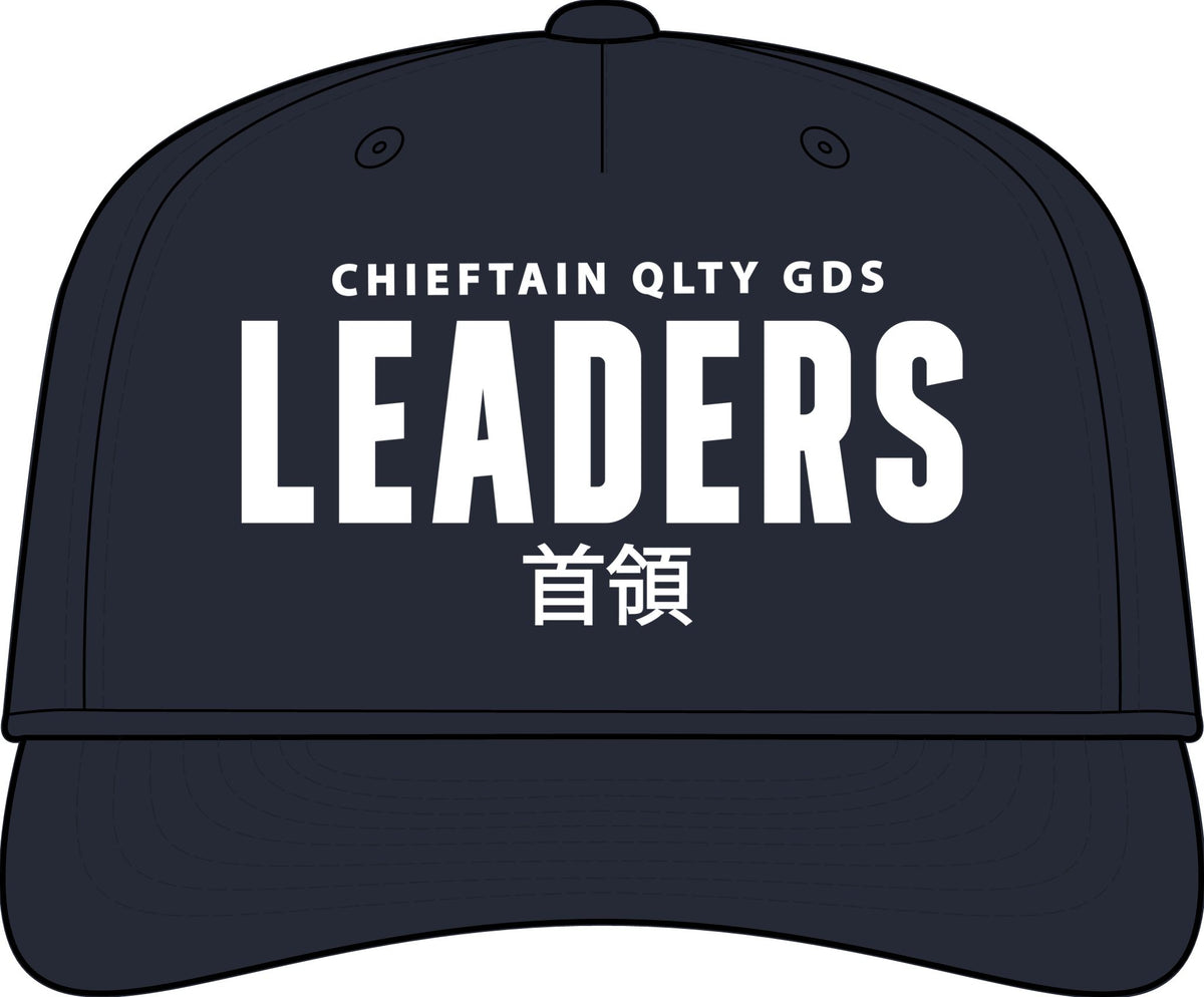Leaders Rope Cap – "LEADERS" Embroidered Performance Snapback Hat